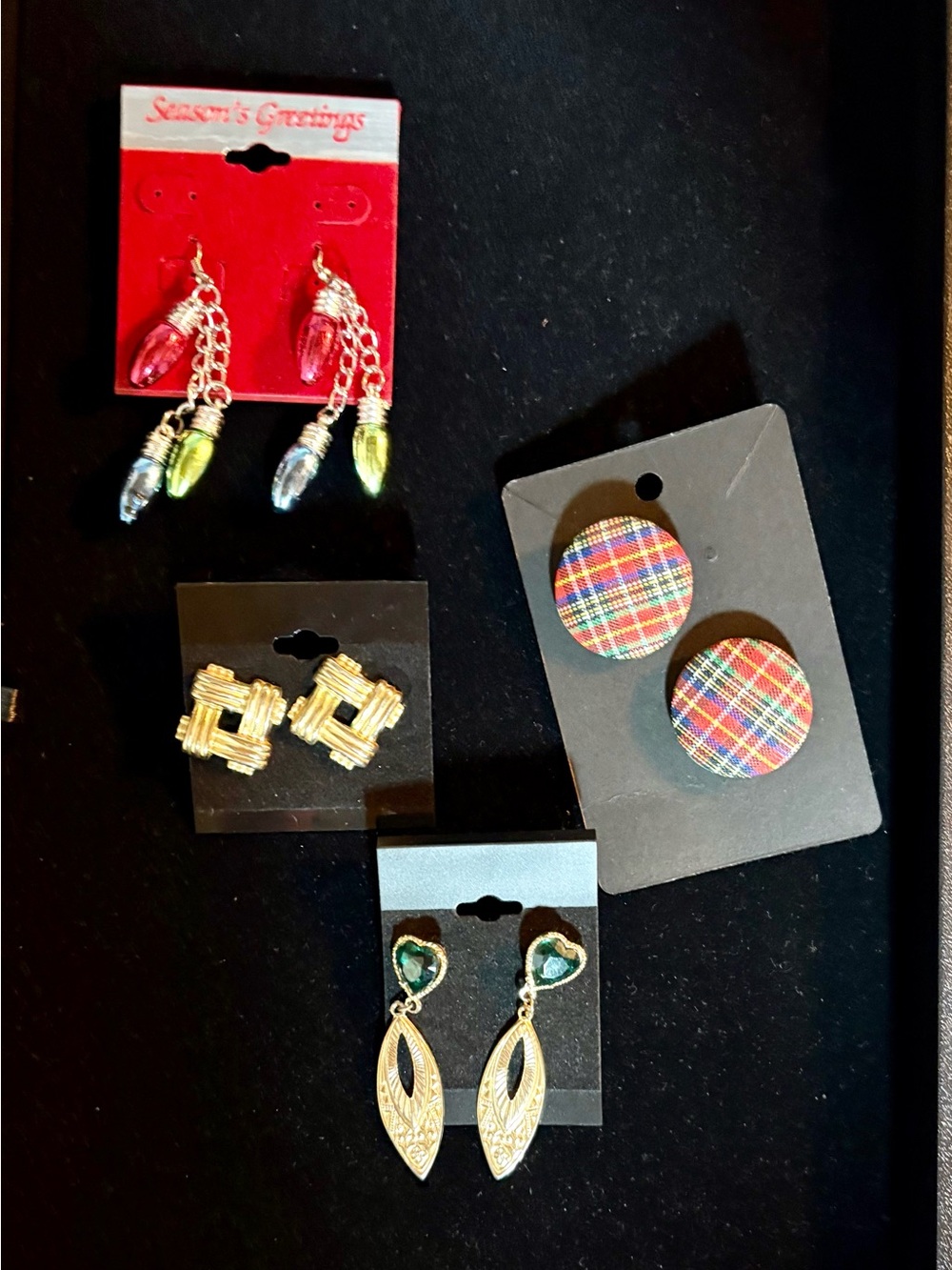 Women's Multicolor Earrings and Assorted Earrings Set - be Festive ready